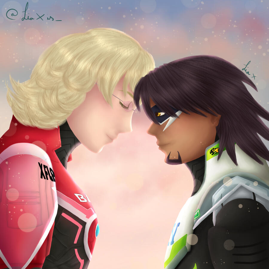 Fanart: bust + background + extra character