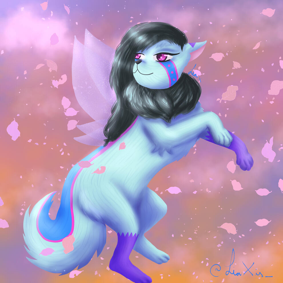 OC: Creature + background