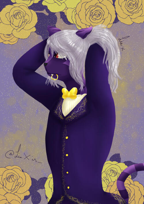 OC: half + background